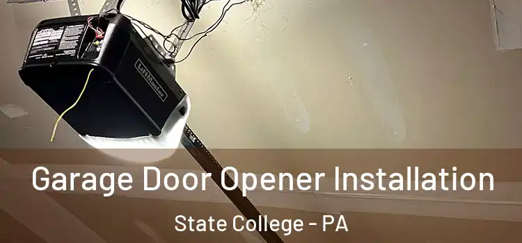  Garage Door Opener Installation State College - PA